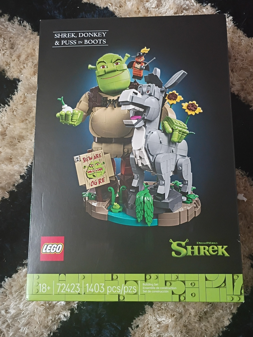 Lego Shrek, Donkey & Puss in Boots 72423